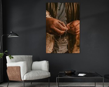 Seasoned hands in timeless craftsmanship by Stille Vertelling