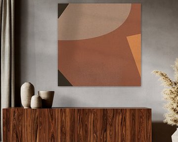 Abstracte organische en geometrische vormen nr. 7 van Dina Dankers