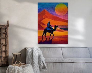 Landschaft der Arabischen Wüste von MIROKKU