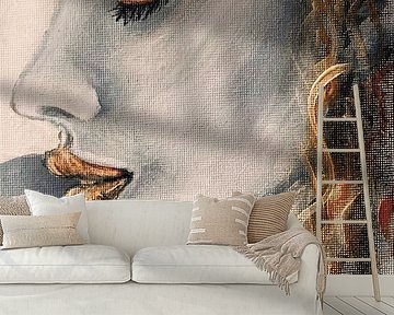 Krullen en Lippen, Goud Grijs