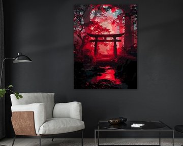 A mystical Japanese forest by Vicky Hanggara