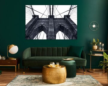Brooklyn Bridge van Manjik Pictures