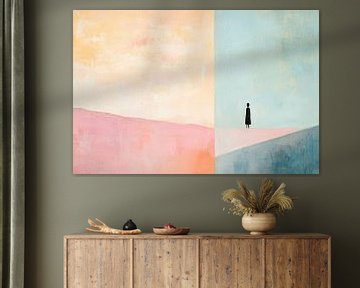 Pastel Horizon van De Mooiste Kunst