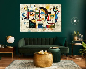 Abstract Picasso van Kunst Kriebels