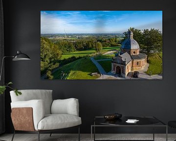 Een nazomerse glimp van de Belgische Ardennen op de prachtige Muur van Geraardsbergen! van Lennart van Wallenburg