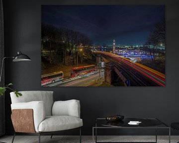 Hamburg St. Pauli Landungsbrücken by Jan Barthodzie