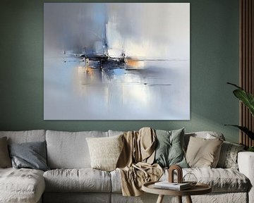 Kust in Mist van Thea