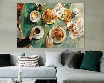 Croissants & Café  van Studio BB