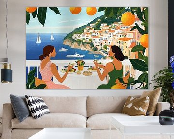 Mediterrane Lunch met Uitzicht van Studio BB