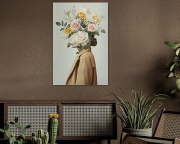 Bloeiende Gedachten in Bruin van Studio BB