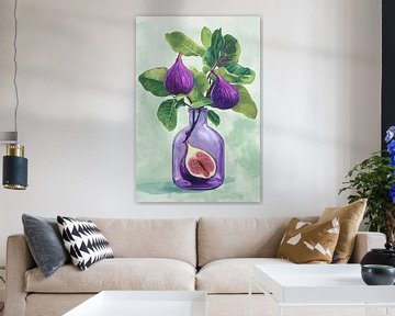 Rijpe Vijgen in Violet no.1 van Studio BB