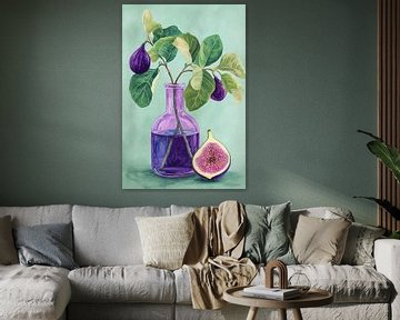 Rijpe Vijgen in Violet no.2 van Studio BB