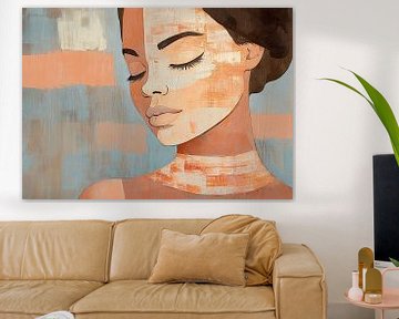 Portret | Contemplative Cityscape van De Mooiste Kunst