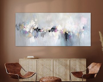 Denemarken Abstract van Abstract Schilderij