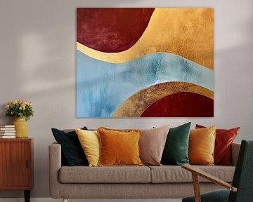 Abstract kleurrijke vormen van Modern Collection