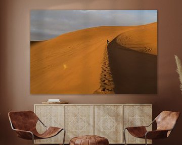 Desert blues by Levinia van Arkel