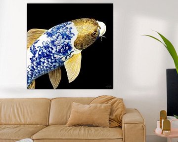 Delftware Koi van byRenzo