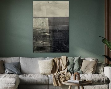 Perfect space. Minimalist abstract landscape.