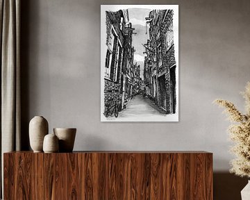 De Wallen Amsterdam Nederland van Hendrik-Jan Kornelis