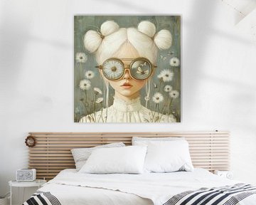 Fluffy garden van Mirjam Duizendstra