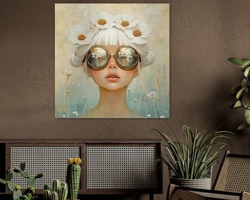 Snow white VII van Mirjam Duizendstra