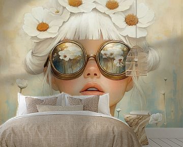 Snow white VII van Mirjam Duizendstra