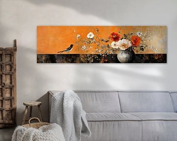 Bloemen schilderij 42.209 van ARTEO Schilderijen