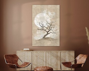 Moonlight Painting by Modern Collection