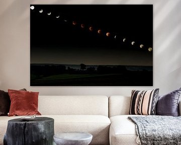 Lunar Eclipse Sequence van Peter Lambrichs