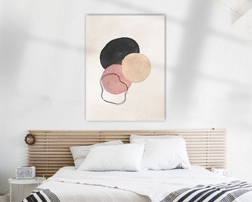 Formes abstraites minimalistes - Neutral Beige &amp ; Pink Shades 02