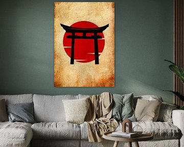 Japanse Torii poort