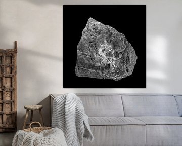 Stein gut schwarz und weiß boulder.