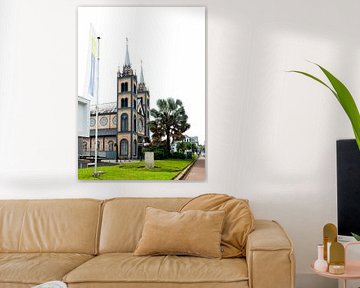 Die Kathedrale St. Peter und Paul in der Henck Arronstraat in Paramaribo von René Holtslag