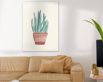 Exotic pot plant by Lieve Aerts