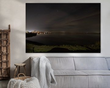 Infinite Tranquillity - The IJsselmeer at night
