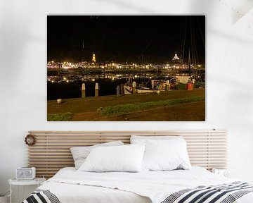 Historic Harbour at Night