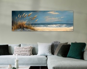 Landschap-Beach-Sea-Coast van Manipulatiemelodie