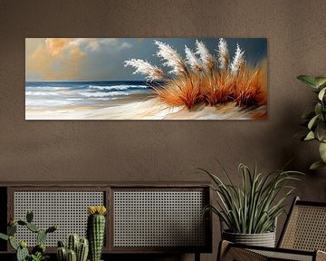 Landschap-Duin-Zand-Surf van Manipulatiemelodie