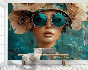 Enchanting Fashion: Elegance with Natural Elements