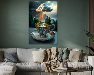 tasse de café fort sur Egon Zitter
