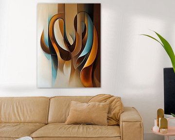 Abstracte vormen van Bert Nijholt