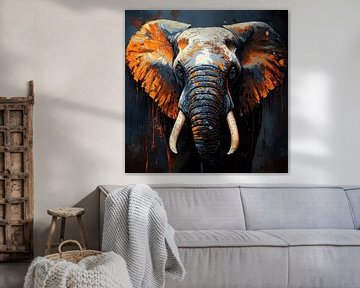 Afrikaanse Olifant van PixelPrestige