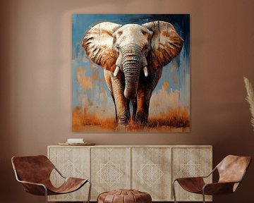 Afrikaanse Olifant van PixelPrestige
