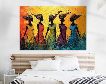 African traditional women by PixelPrestige