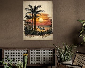 Savane africaine sur PixelPrestige