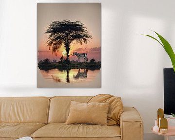 Savane africaine sur PixelPrestige