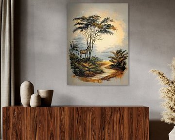 Savane africaine sur PixelPrestige