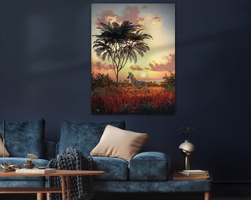 Savane africaine sur PixelPrestige