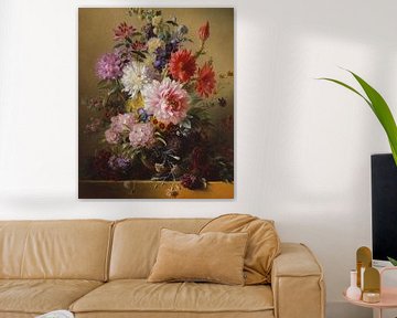 Stilleven met bloemen, Georgius Jacobus Johannes van Os