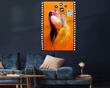 Sweet Summer Time. ( collage ) van Ineke de Rijk